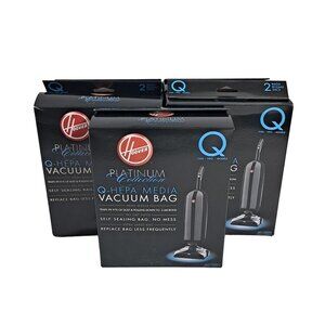 Hoover Platinum Collection Q Hepa Media Vacuum Bag X 5 AH10000
